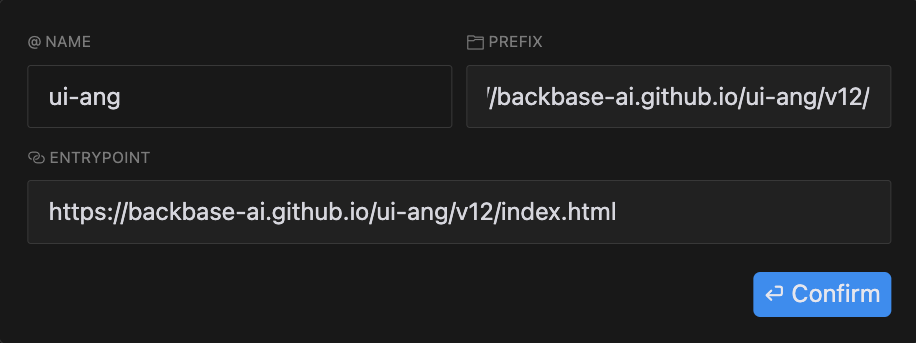 Example of the configuration in Cursor
